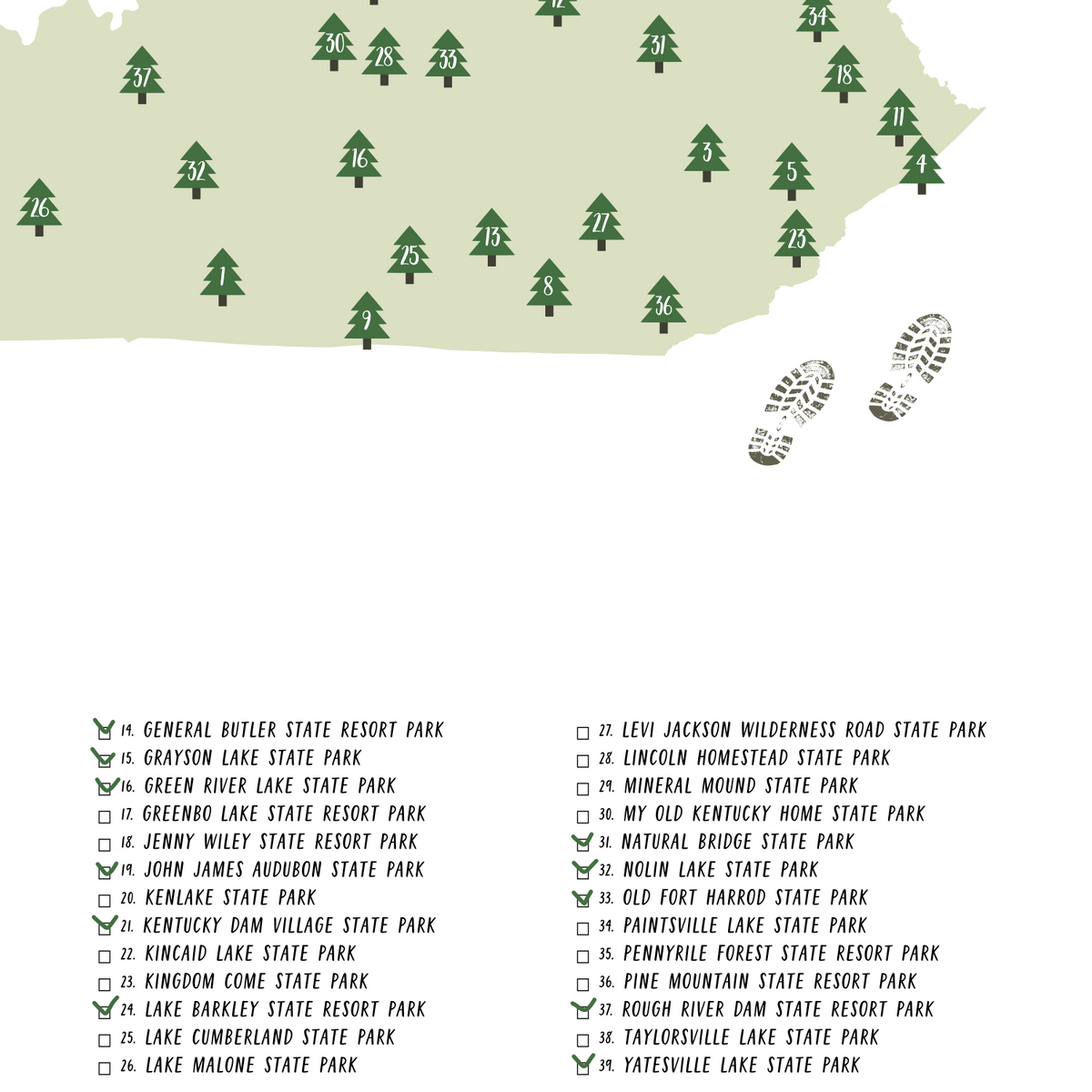 Kentucky State Parks Map | Gift For Hiker | Kentucky Map – Nomadic Spices kentucky-state-parks-map-gift-for-hiker-kentucky-map-nomadic-spices