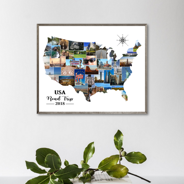 custom photo collage-personalized collage-travel collage