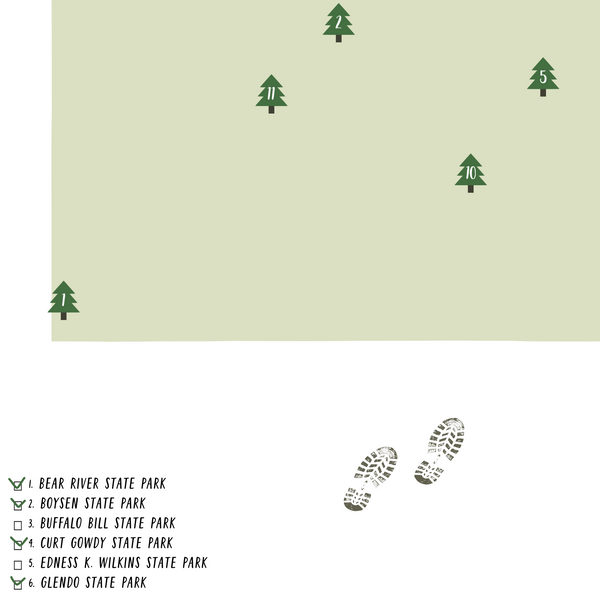 wyoming state parks map-wyoming state parks checklist