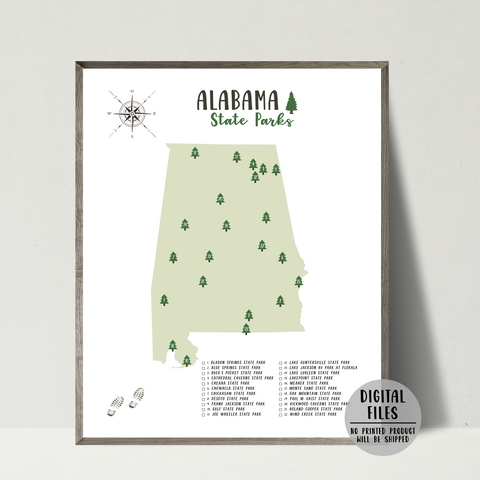 alabama state parks map-alabama state parks checklist