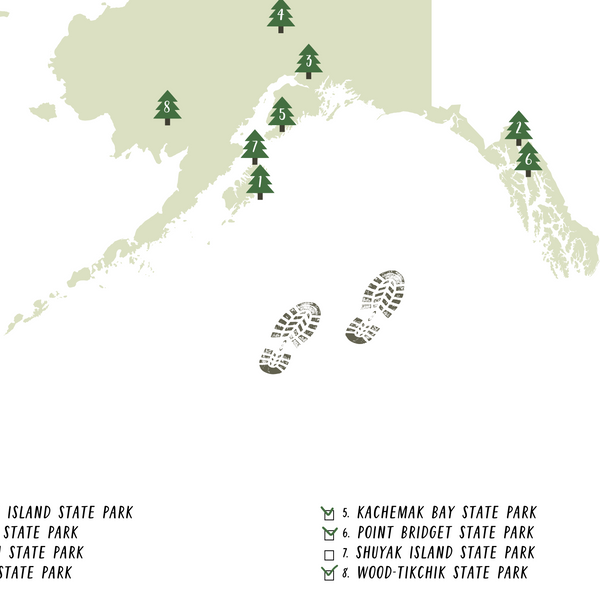 alaska state parks map-alaska state parks checklist