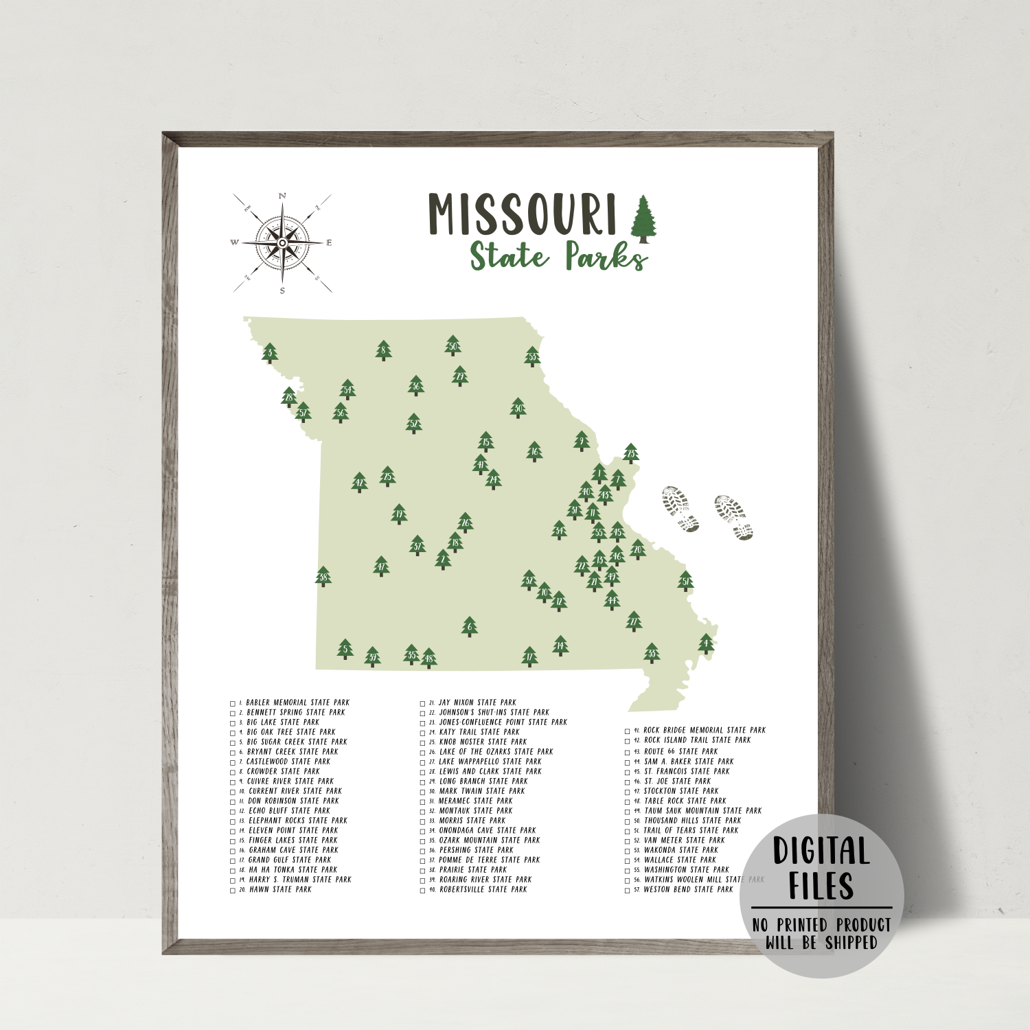 missouri state parks map-missouri state parks checklist