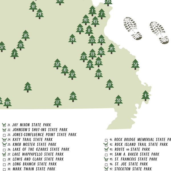 missouri state parks map-missouri state parks checklist-adventure map