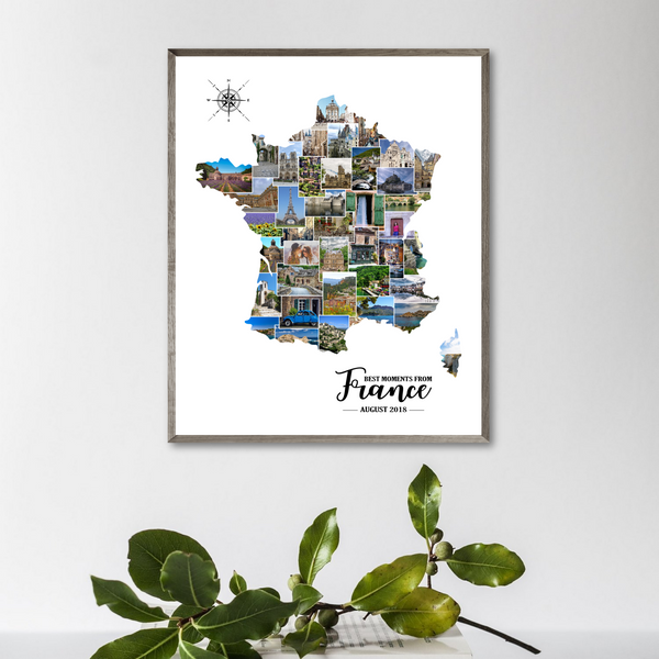 travel photo collage-custom collage-travel gift ideas
