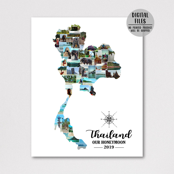 personalized photo collage-travel photo collage-custom collage